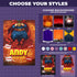 Personalized Baby Blanket – Baby Sorcerer Supreme with Custom Name & Birthdate (Doctor Style)
